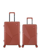 FRIBOURG - 2-piece hard-shell suitcase set - Medium suitcase and Cabin S - SWISS KOPPER