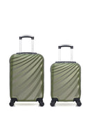 2 Luggage Bundle Cabin 55cm and Underseat 46cm DANUBE