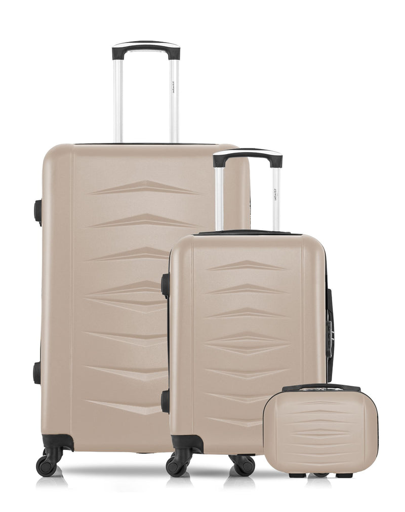 3 Luggages Bundle Large 75cm, Cabin 55cm an,d Vanity Case OVIEDO