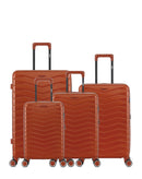 SEATTLE - 4-piece hard-shell suitcase set - Large suitcase, Medium suitcase, Cabin S and Cabin XS - AMERICAN TRAVEL