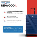 REDWOOD - Large hard-shell suitcase - AMERICAN TRAVEL
