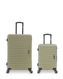 WAGRAM - 2-piece hard-shell suitcase set - Large suitcase and Cabin S - BLUESTAR