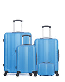 4 Luggage Bundle Large 75cm, Medium 65cm, Cabin 55cm and Vanity Case LIPARI