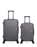 2 Luggage Bundle Medium 65cm and Cabin 55cm SPIEZ