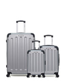 3 Luggage Bundle Large 75cm, Cabin 55cm and Underseat 46cm MADRID