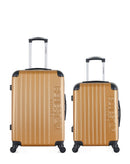 Set of 2 weekend and cabin suitcase BUCAREST
