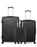 3 Luggages Bundle Large 75cm, Medium 65cm and Underseat 46cm TIGRE