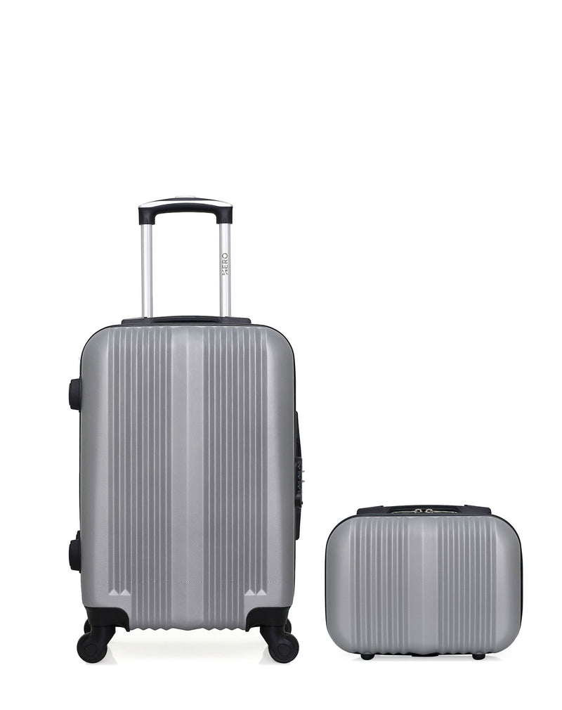2 Luggage Bundle Cabin 55cm and Vanity Case LIPARI