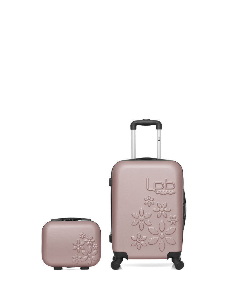 2 Luggages Bundle Cabin 55cm and Vanity Case ELEONOR