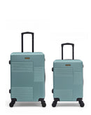 LIVIA - 2-piece hard-shell suitcase set - Medium suitcase and Cabin S - LPB LUGGAGE