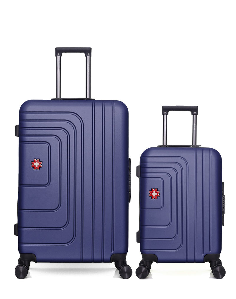 SWISS KOPPER - LOT DE 2 - Valises grand format et cabine RUTI