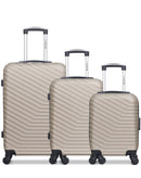 3 Luggage Bundle Medium 65cm Cabin 55cm Cabin 45cm Lena