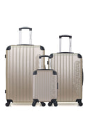 3 Luggage Bundle Large 75cm, Medium 65cm and Underseat 46cm BUDAPEST