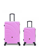 SERENA - 2-piece hard-shell suitcase set - Large suitcase and Cabin S - LPB LUGGAGE