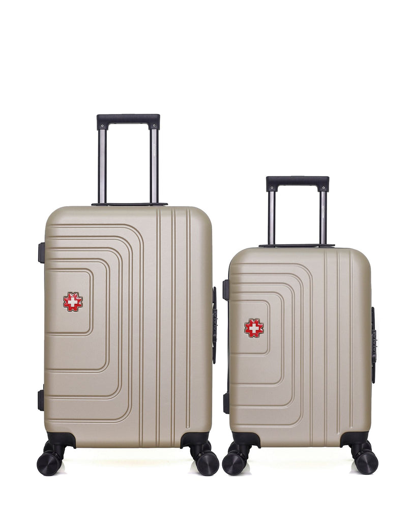 SWISS KOPPER - LOT DE 2 - Valises weekend et cabine RUTI
