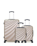 3 Luggage Bundle Large 75cm, Cabin 55cm and Underseat 46cm DANUBE