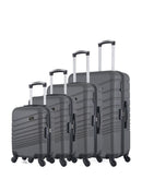 4 Luggage Bundle Large 75cm, Medium 65cm, Cabin 55cm and Underseat 46cm TIGRE-M