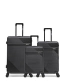 WOHLEN - 3-piece hard-shell suitcase set - Large suitcase, Medium suitcase and Cabin S - SWISS KOPPER