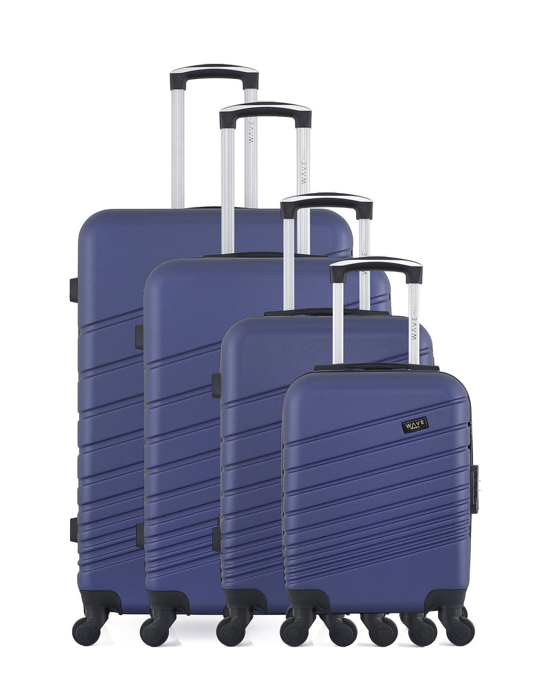 4 Luggage Bundle Large 75cm, Medium 65cm, Cabin 55cm and Underseat 46cm TIGRE-M