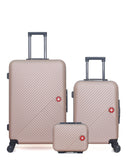 3 Luggage Bundle Large 75cm, Cabin 55cm and Vanity Case SPIEZ