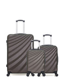 3 Luggage Bundle Large 75cm, Cabin 55cm and Underseat 46cm DANUBE