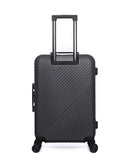 4 Luggage Set Medium 65cm, Cabin 55cm, Underseat 46cm and Vanity Case SPIEZ