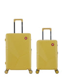 FRIBOURG - 2-piece hard-shell suitcase set - Medium suitcase and Cabin XS - SWISS KOPPER