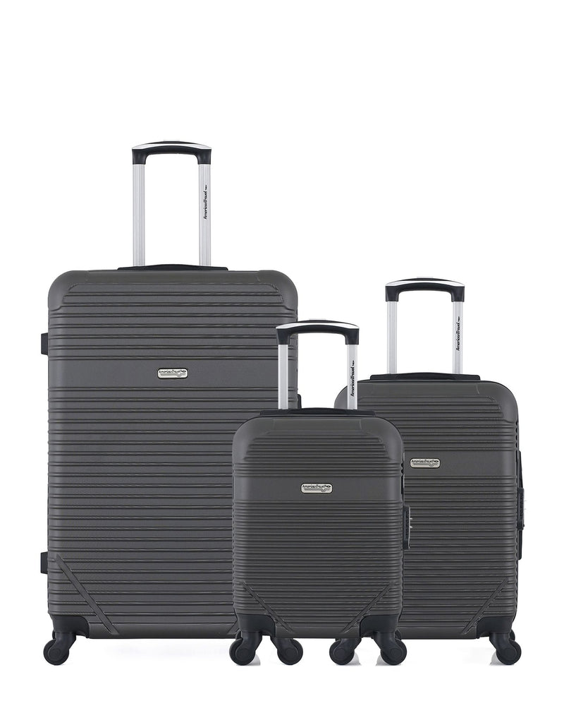 3 Luggages Bundle Large 75cm, Cabin 55cm and Underseat 46cm MEMPHIS