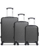 3 Luggage Bundle Medium 65cm Cabin 55cm Cabin 45cm Lena