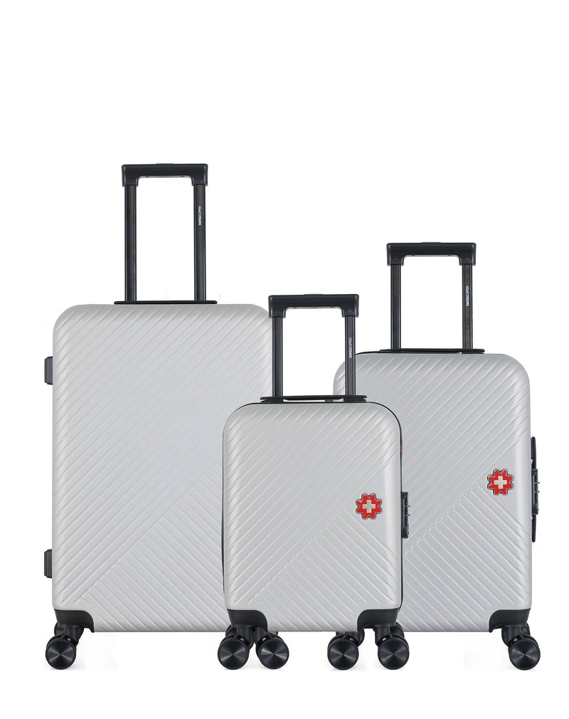 3 Luggage Bundle Medium, Cabin and Underseat SPIEZ - SWISS KOPPER