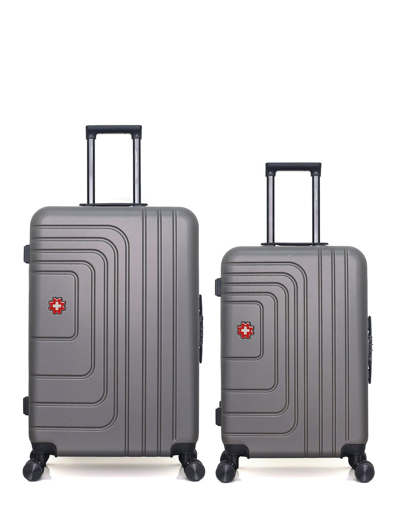 SWISS KOPPER - LOT DE 2 - Valises grand format et weekend RUTI