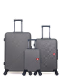 3 Luggage Bundle Large 75cm, Medium 65cm and Underseat 46cm SPIEZ