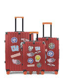 LUGERS - 3-piece hard-shell suitcase set - Large suitcase, Medium suitcase and Cabin S - ELEVENPARIS