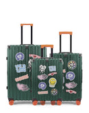 LUGERS - 3-piece hard-shell suitcase set - Large suitcase, Medium suitcase and Cabin S - ELEVENPARIS