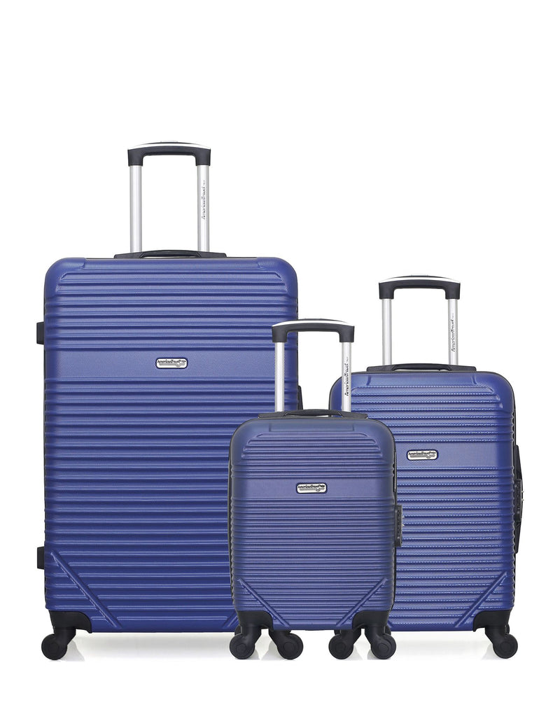 3 Luggages Bundle Large 75cm, Cabin 55cm and Underseat 46cm MEMPHIS