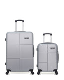 BLUESTAR - LOT DE 2 - Valises grand format et cabine MIAMI