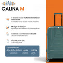 GALINA - Medium hard-shell suitcase - OBAGO