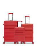 LUGANO - 3-piece hard-shell suitcase set - Large suitcase, Medium suitcase and Cabin XS - SWISS KOPPER