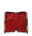 BLUESTAR - LOT DE 3 - Valises grand format, weekend et cabine BUCAREST