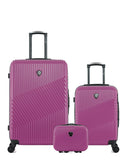 3 Luggages Bundle Large 75cm, Cabin 55cm and Vanity Case PETER