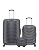 3 Luggages Bundle Large 75cm, Cabin 55cm and Vanity Case ETNA