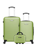 3 Luggages Set Medium 65cm, Cabin 55cm and Vanity BRAZILIA