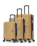 WAGRAM - 3-piece hard-shell suitcase set - Large suitcase, Medium suitcase and Cabin S - BLUESTAR