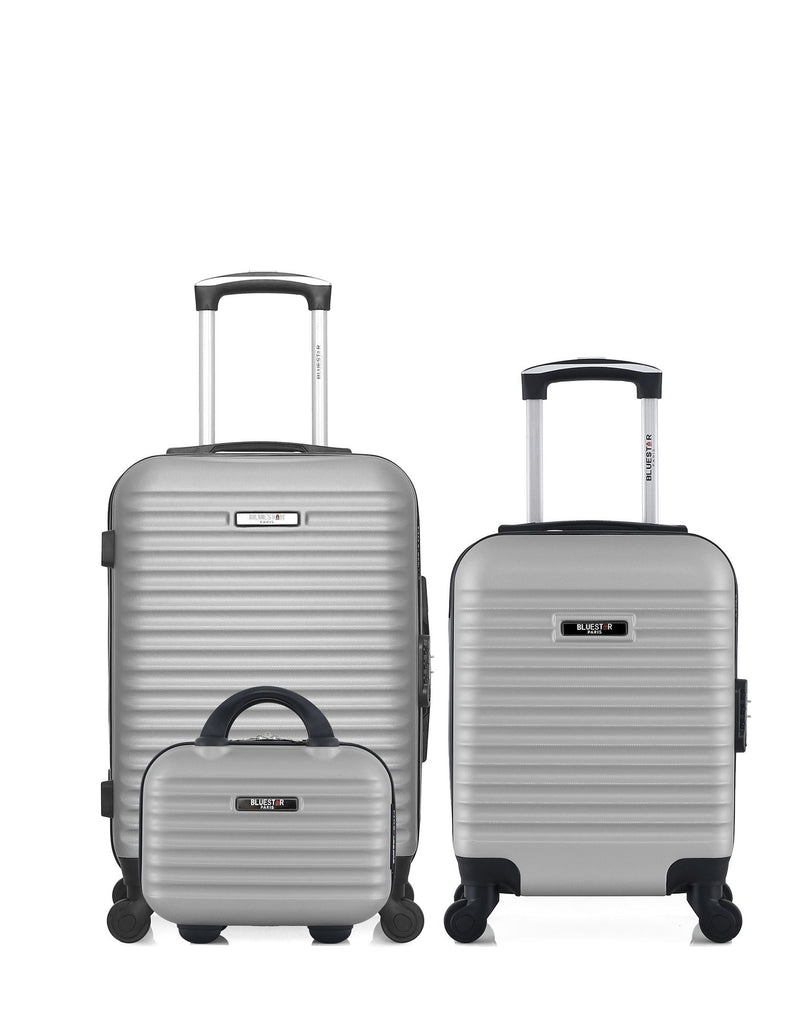 3 Luggages Bundle Cabin 55cm, Underseat 46cm and Vanity Case BRAZILIA