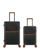 OAKLAND - 2-piece hard-shell suitcase set - Medium suitcase and Cabin XS - AMERICAN TRAVEL