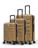 REDWOOD - 3-piece hard-shell suitcase set - Large suitcase, Medium suitcase and Cabin S - AMERICAN TRAVEL