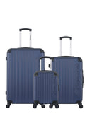 3 Luggage Bundle Large 75cm, Medium 65cm and Underseat 46cm BUDAPEST