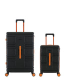 2-Piece Hard-Shell Suitcase Set EVERGLADES - Large and XS Cabin