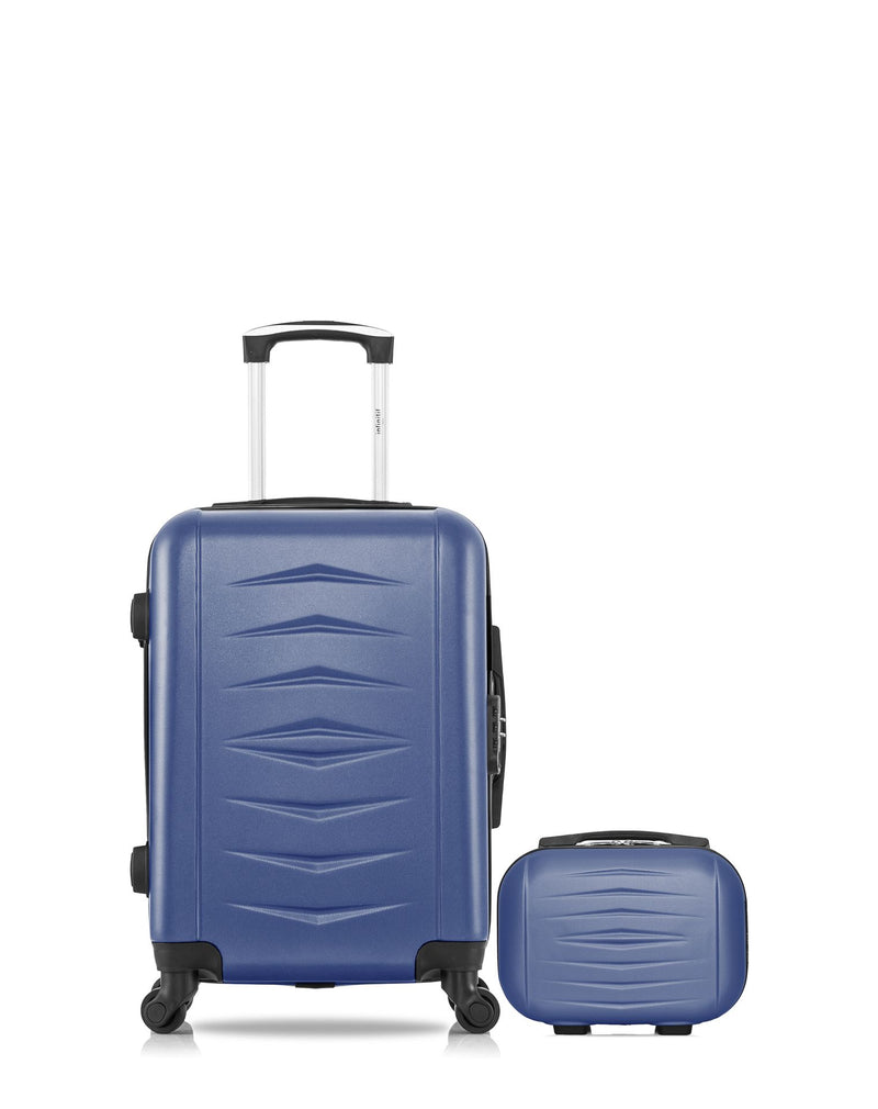 2 Luggages Bundle Cabin 55cm and Vanity Case OVIEDO