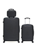 3 Luggages Bundle Large 75cm, Cabin 55cm and Vanity Case ETNA
